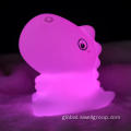 Silicone Babies Lamp Night Silicone baby USB chargeable LED night lights lamp Supplier